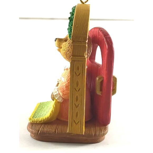 Hallmark Keepsake Ornament 1993 Your Always Welcome Bear Tender Touches Signed - Picture 7 of 10